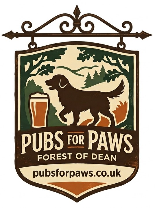 Pubs for Paws - Forest of Dean Logo
